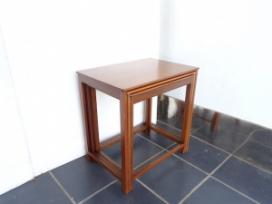 NEST OF TABLE MAHOGANY