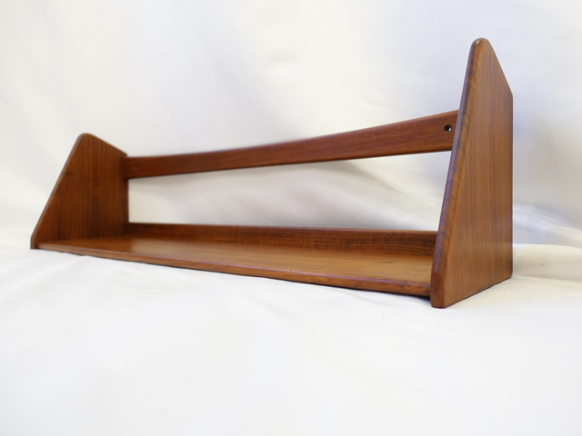 TEAK WALL SHELF