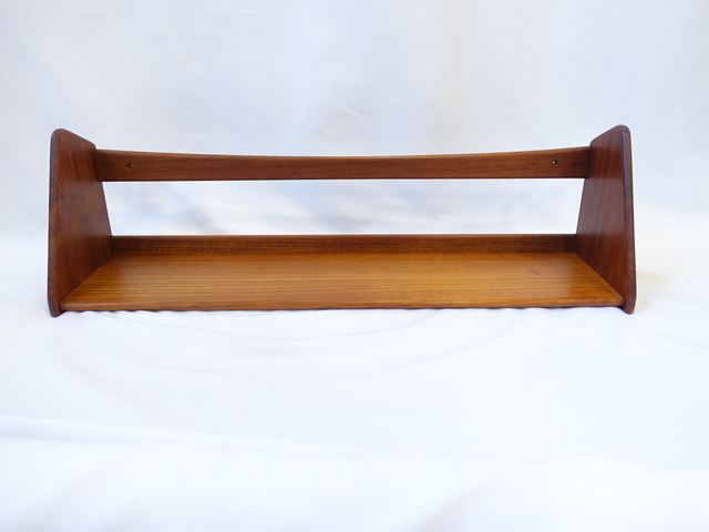 TEAK WALL SHELF