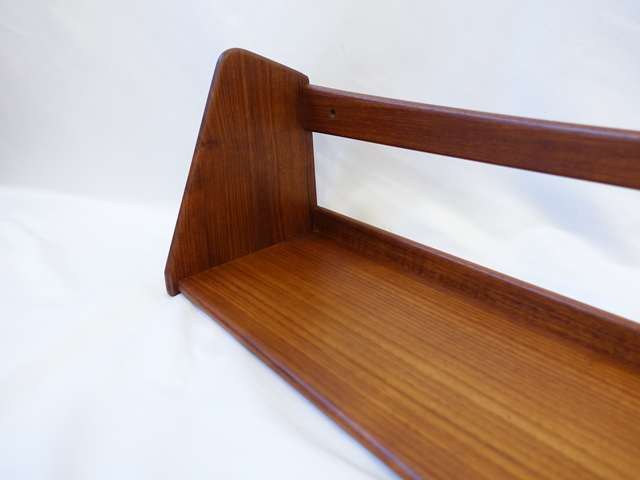 TEAK WALL SHELF