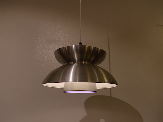 SILVER PURPLE LAMP