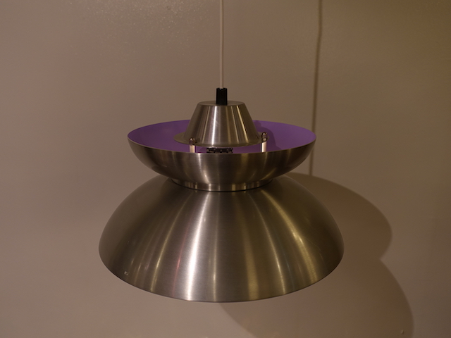 SILVER PURPLE LAMP