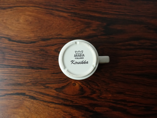 KIRSIKKA COFFEE CUP&SAUCER