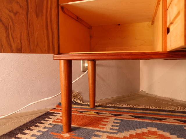 TEAK 3 DRAWERS SMALL CABINET