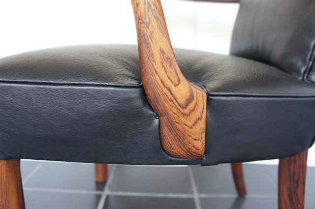 ROSEWOOD ARM CHAIR