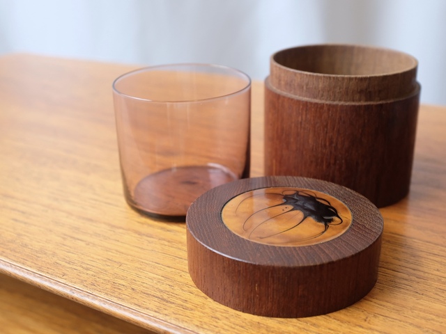 TEAK CANISTER